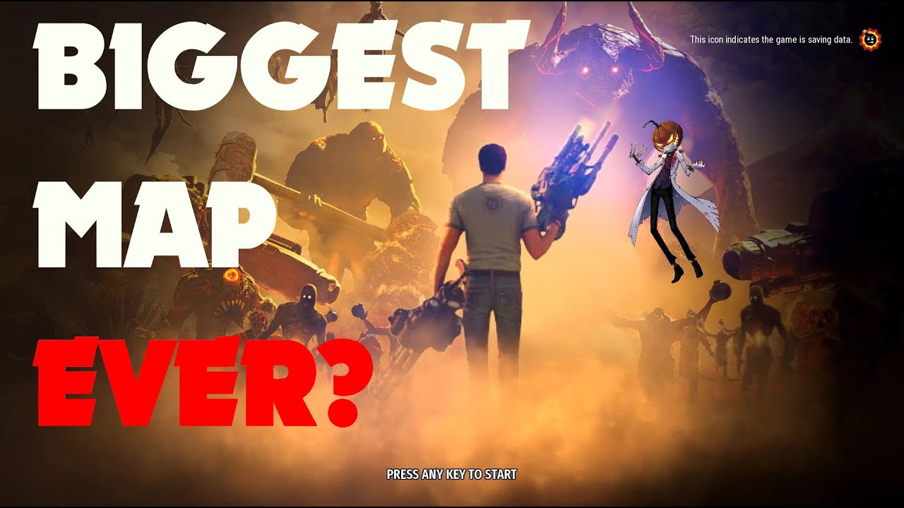 Does Serious Sam 4: Planet Badass Have The Biggest Open-World Map?