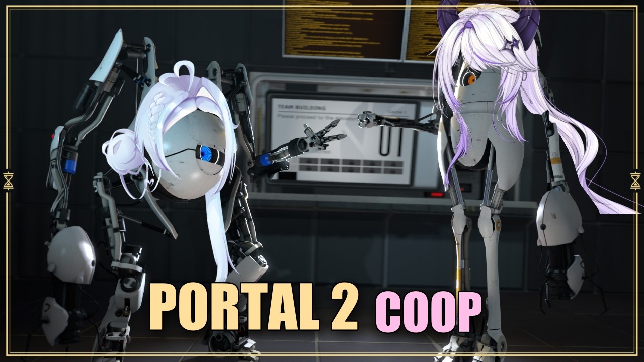 [PORTAL 2 CO-OP] w/ @Xaramaliss and we're going for the bonus levels this time~ ✨【Lulufyra⌛Vtuber】✨~