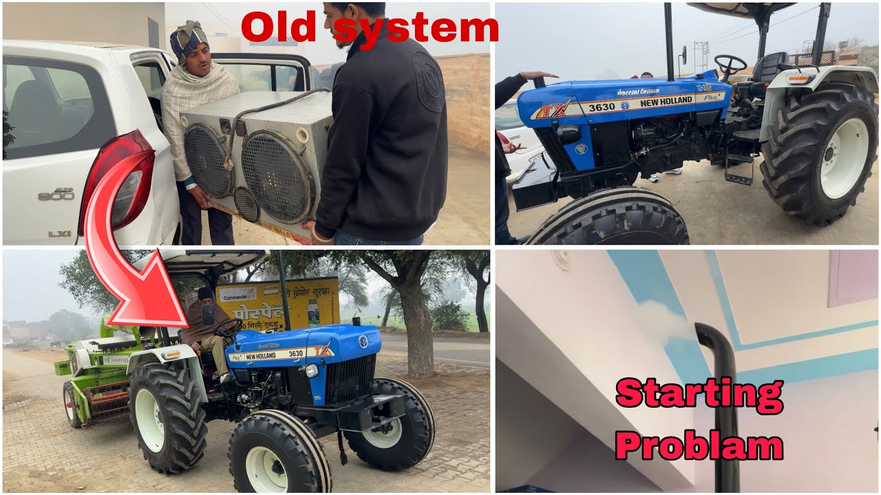 आज चल दिए Big MUSIC SYSTEM लगवाने। NEW HOLLAND 3630 Modification Start || VIKRAM THUA ||