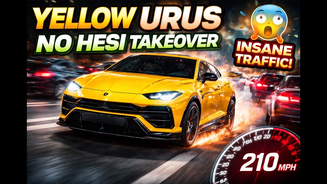 First Drive in No Hesi Lamborgini Uris Logitech G920 PC Gameplay