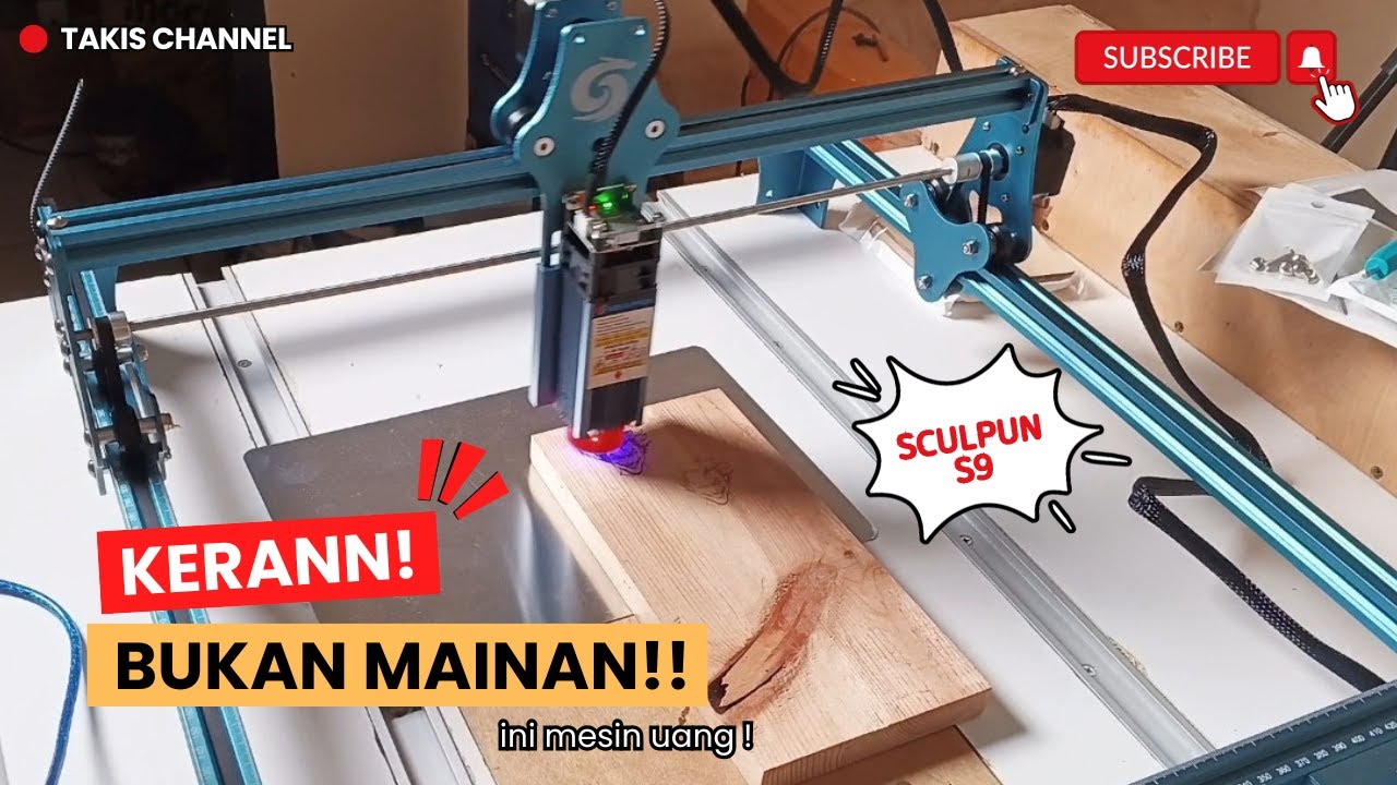 Sculpfun S9 Bukan Laser Biasa &mdash; Ini Mesin Uang untuk Bisnis Cutting & Engraving!