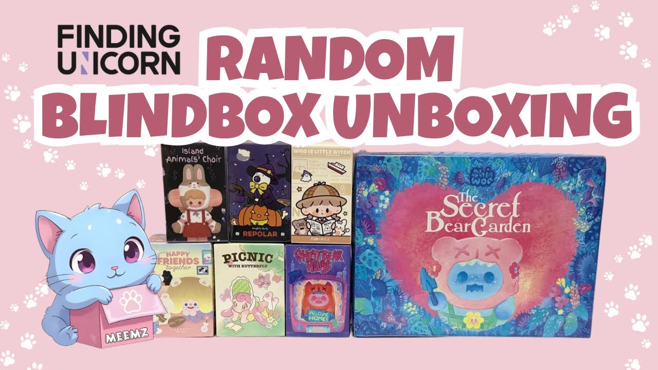FINDING UNICORN BLINDBOX UNBOXING 🎁💝🐾