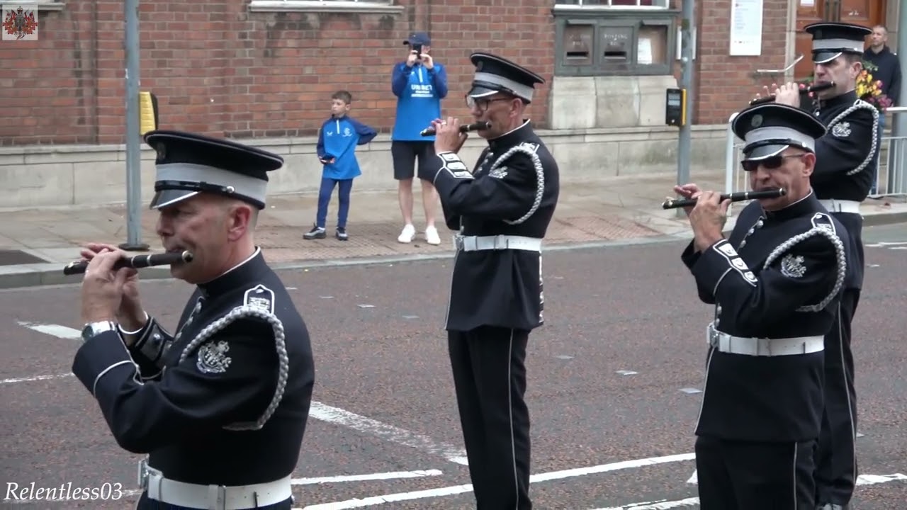 Thiepval Memorial (No.2) @ Bangor Protestant Boys  Parade ~ Bangor ~ 02/09/22 (4K)