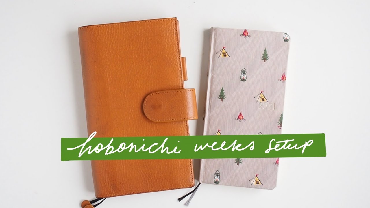 Hobonichi Weeks Setup October 2021