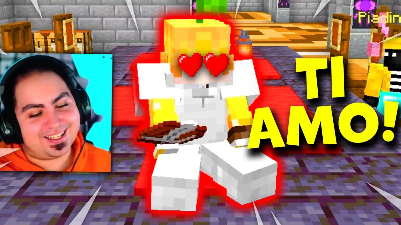 LA FIDANZATA DI PAGA É ENTRATA NEL SERVER VANILLA DI LYON!!