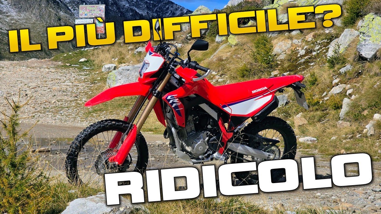 IL PASSO PIÙ DIFFICILE? La CRF 300 L l'ha reso RIDICOLO!