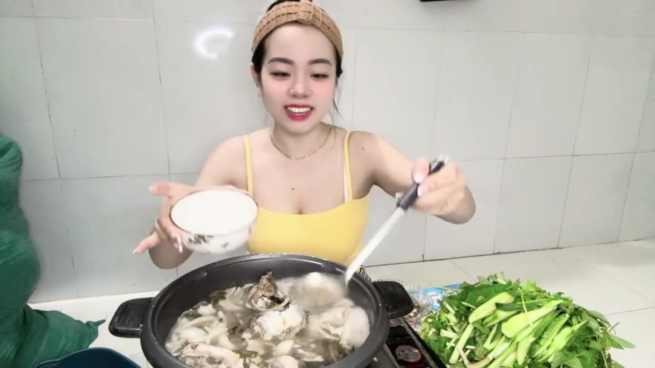 No bụng với món tả bí lù ngon quá ngon