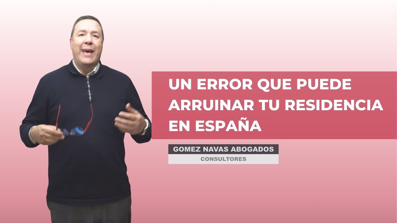 🚨 Atención extranjeros en España - Gómez Navas Abogados