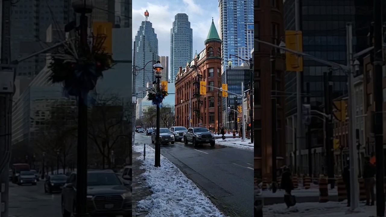 Toronto life, Downtown Toronto, Ontario, Canada 4K
