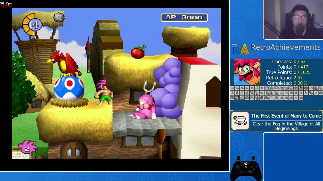 Tomba! (PS1) - RetroAchievements｜Día 1