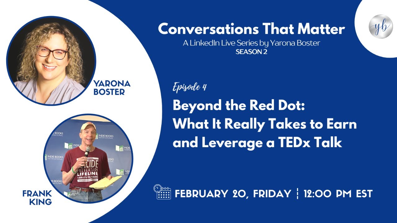Beyond the Red Dot: What It Really Takes to Earn and Leverage a TEDx Talk