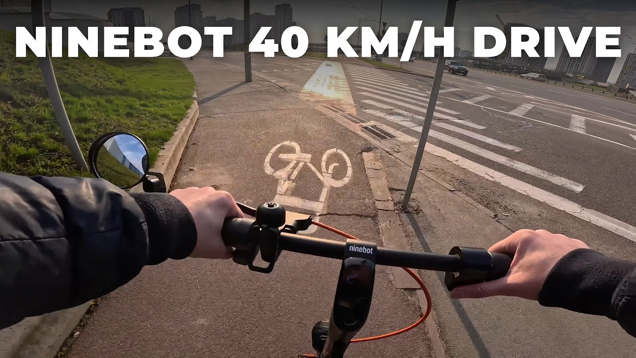 Segway Ninebot F2 Plus Ride with 40 KM/H | Spring Ride 2025