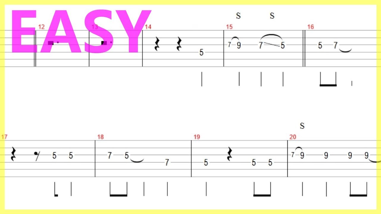 Sarah McLachlan - Angel Guitar Solo Tab+BackingTrack