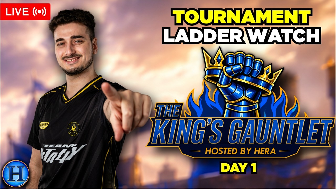 NEW AOE2 PATCH | Tournament Ladder Watch Day 1