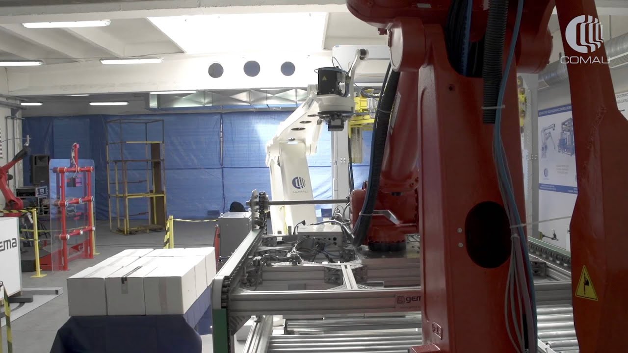 Industrial Robots for Palletizing and Packaging | Comau