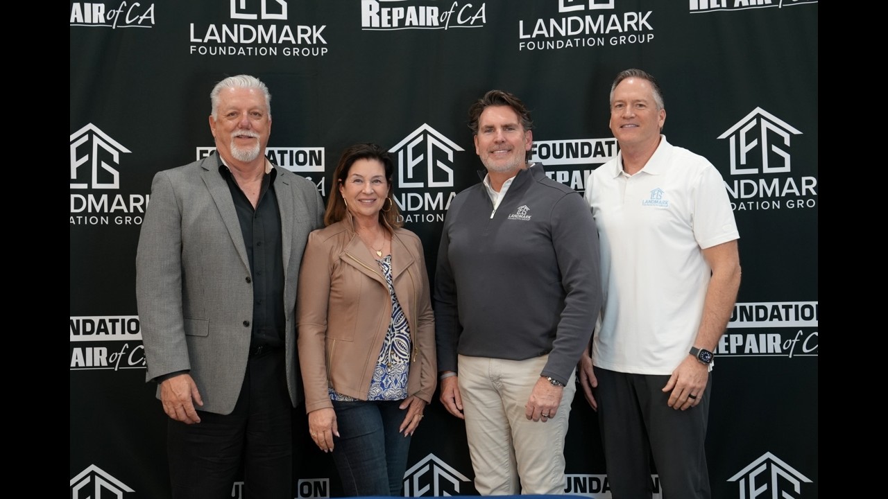 Why Foundation Repair of California Partnered with Landmark Foundation Group