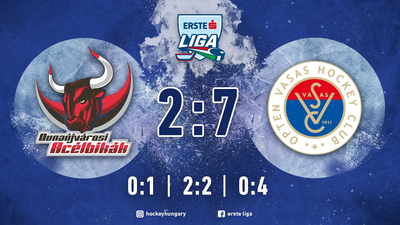 Összefoglaló EL 100 - DUNAÚJVÁROSI ACÉLBIKÁK - OPTEN VASAS HC 2:7 20210123