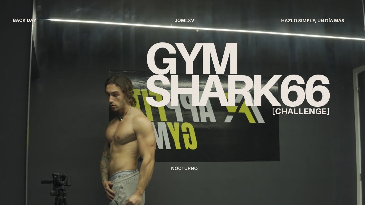 RETO para ser ATLETA DE GYMSHARK,  Entreno NOCTURNO y CALDO para cenar. #gymshark66 #vlog #gimnasio