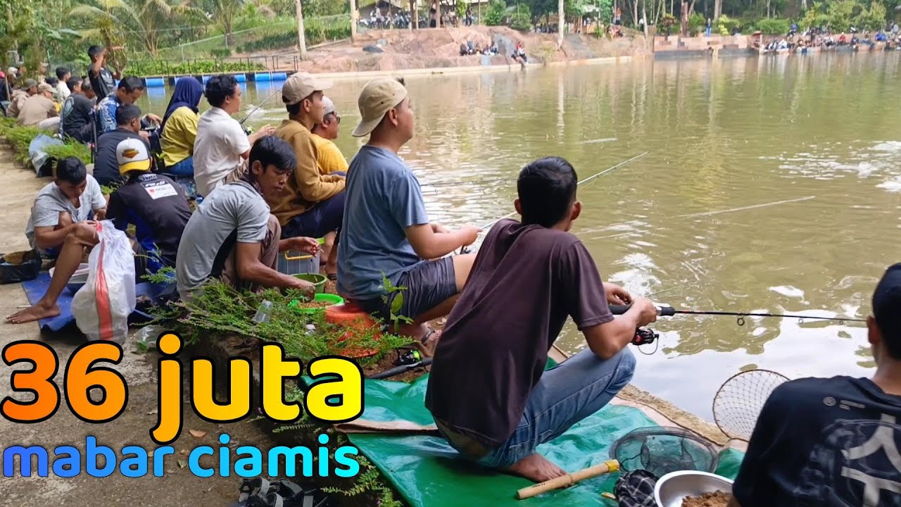 EDYAN !! MANCING IKAN MAS BABON 36 JUTA !! HASILNYA DILUAR DUGAAN