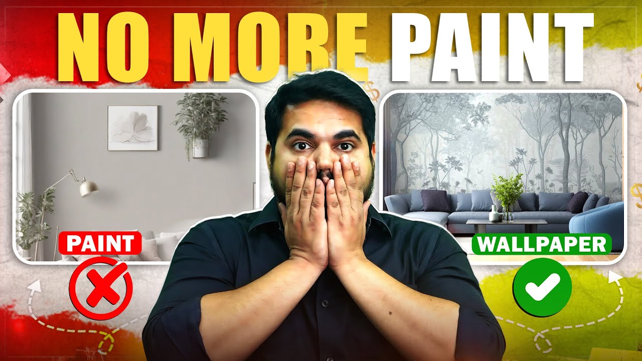 Paint vs. Wallpaper: Ultimate Comparison!🎨😯(Most Demanding Video)🔥🔥🔥