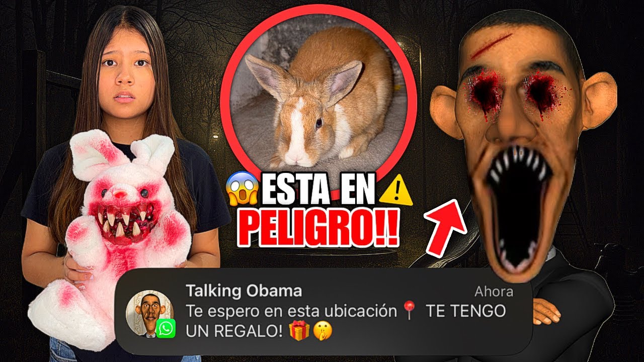 TALKING OBAMA AMEN4ZÓ CON HACERLE DAÑ0 A MI CONEJA!!😱 | Regina MH 