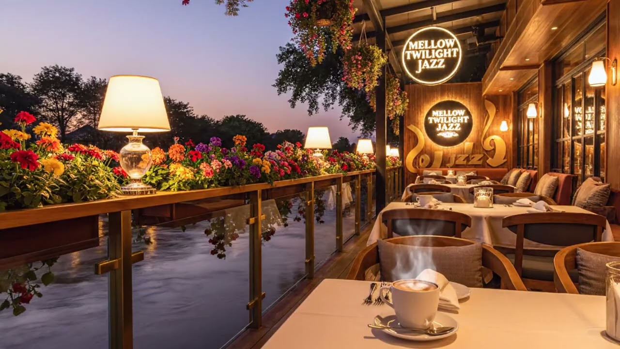 Deep Focus Jazz Piano 🎶  2 Hours Relaxing Cafe Ambience ☕ for Study, Work & Calm Sleep 💤 4K