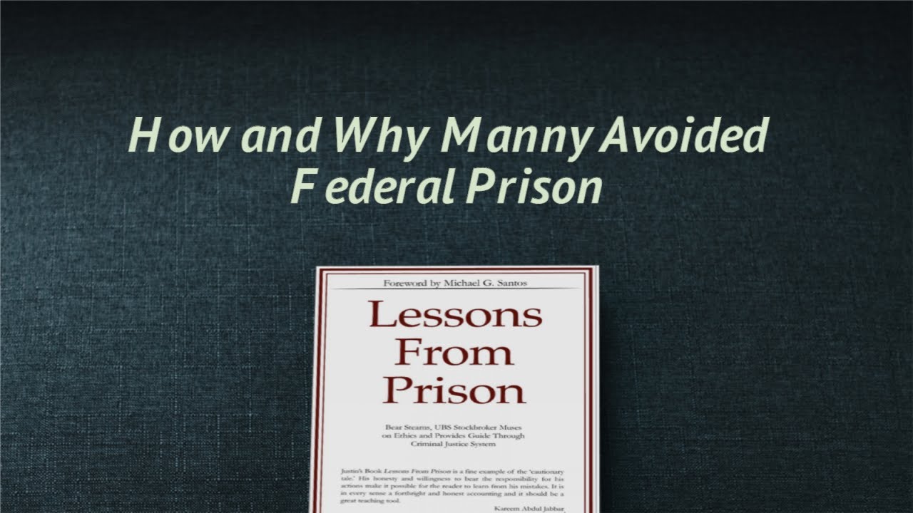 How and Why Manny Avoided Federal Prison