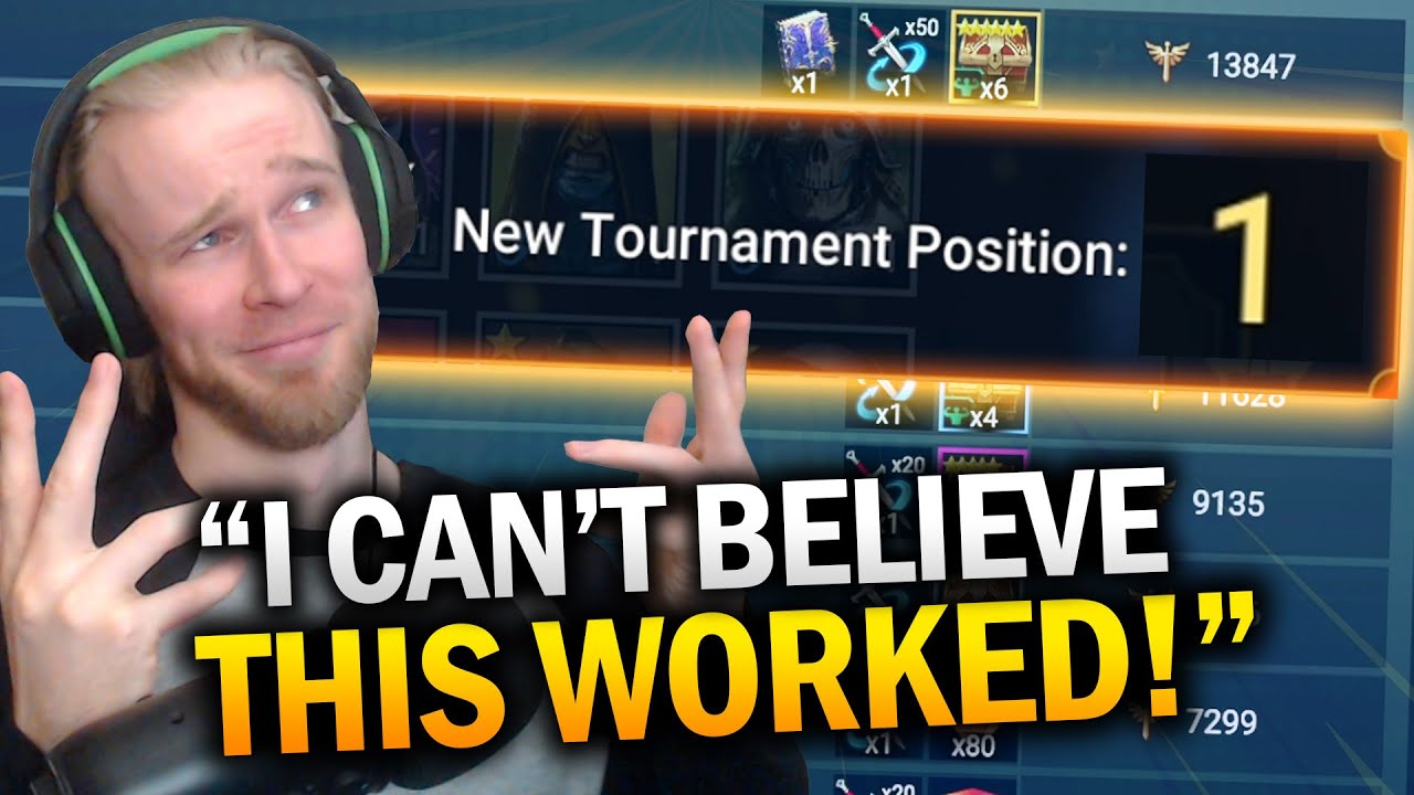 EASY WINS in Champ Training Tournaments - DO THIS! - Raid: Shadow Legends Guide