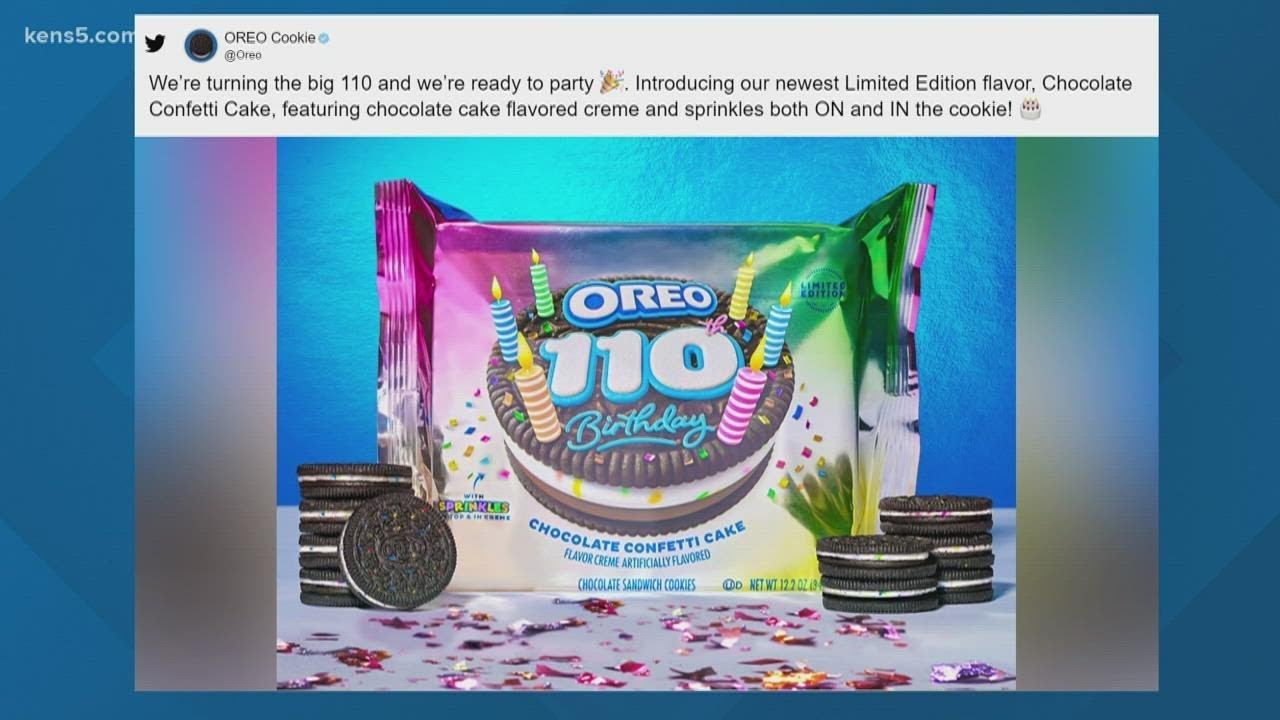 Oreo releases limited-edition flavor, celebrating 110 years in business