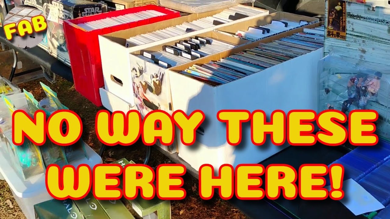 RARE Comics at Elephant&rsquo;s Trunk Flea Market!?