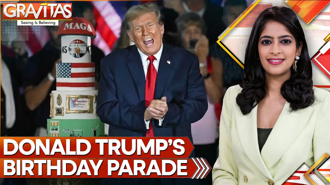 Trump's Birthday Celebration Cost Revealed, 'Huge Military Parade, 50 Aircraft And More' | GRAVITAS