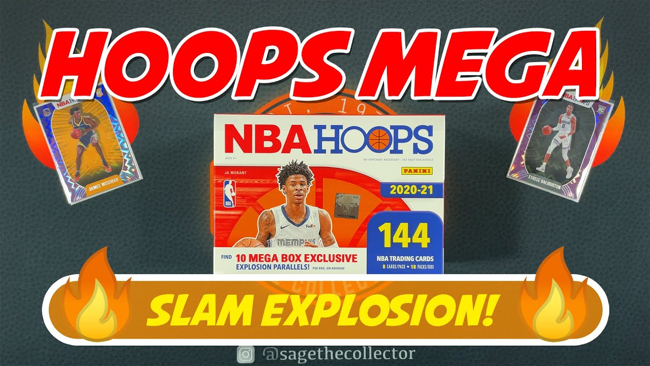 2020-21 NBA Hoops Mega Box: Round 4 🔥 HOF Slam Explosion + Top Rookies!