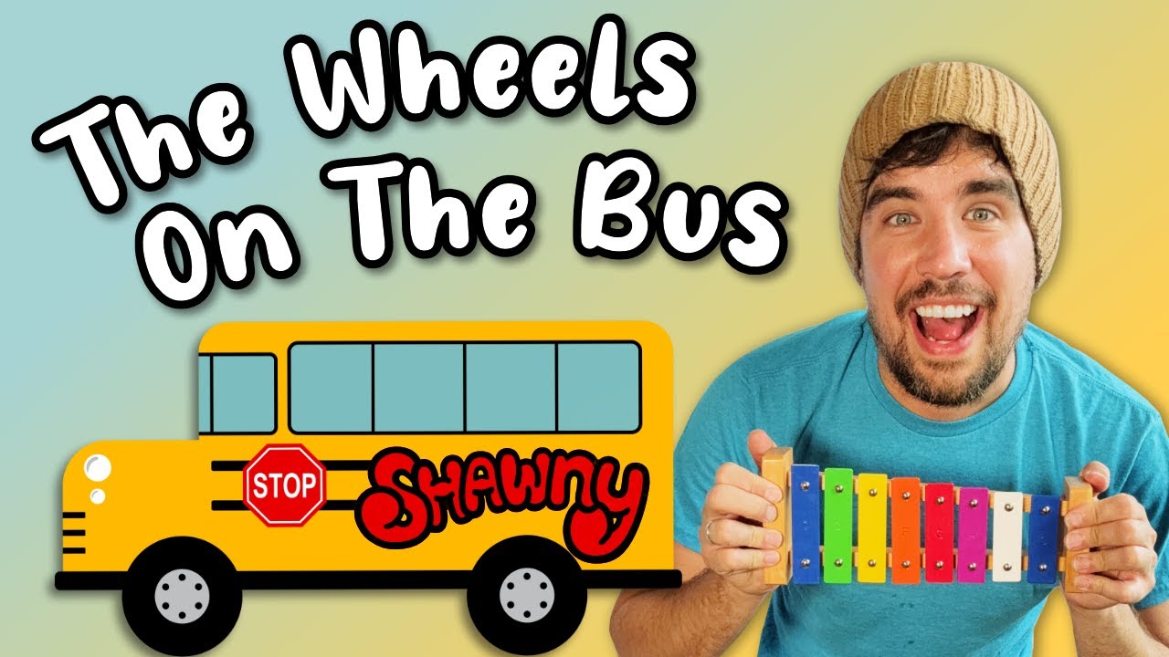 The Wheels on the Bus  |  Xylophone Tutorial for Kids
