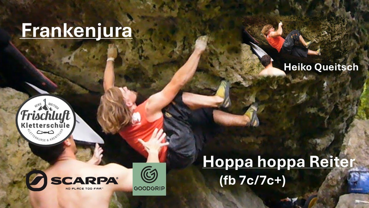 Frankenjura -uncut- Serie Nr. 13 -Hoppa hoppa Reiter- fb 7c+