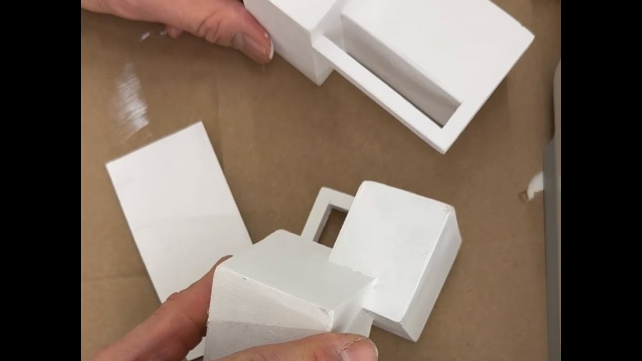 Architecture model finishing