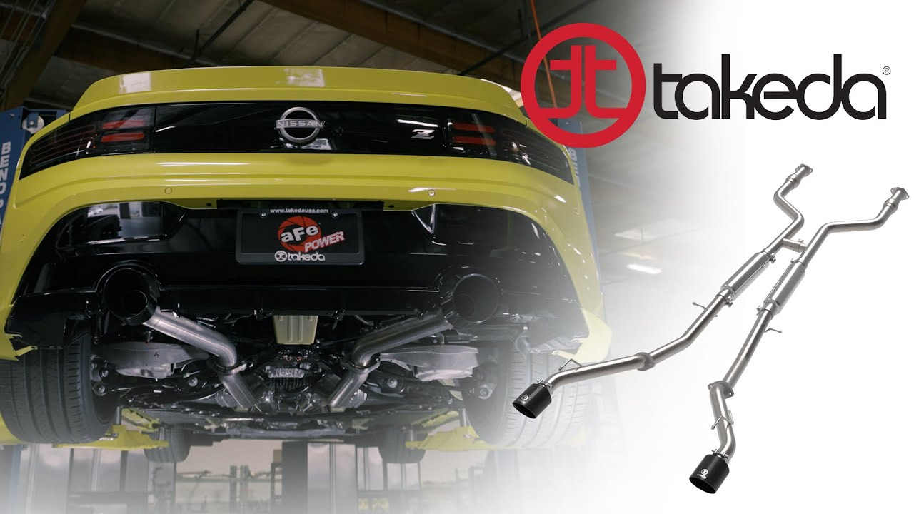 aFe POWER 2023-2025 Nissan Z 3.0L(tt) Takeda Cat-Back Soundclip with Dyno