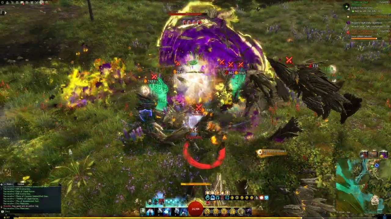 Guild Wars 2 2026 - Janthir Rifts on Staff/Mace/Shield/Firebrand
