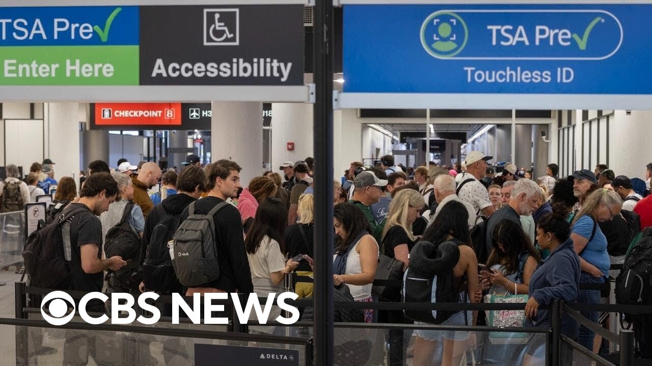 TSA officer shortages cause travel chaos