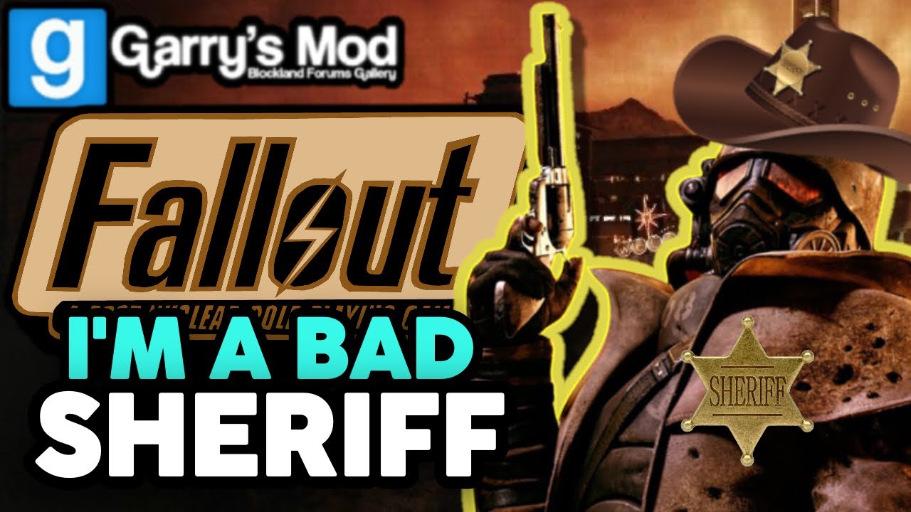 Fallout RP but they regret making me Sheriff | Gmod RP