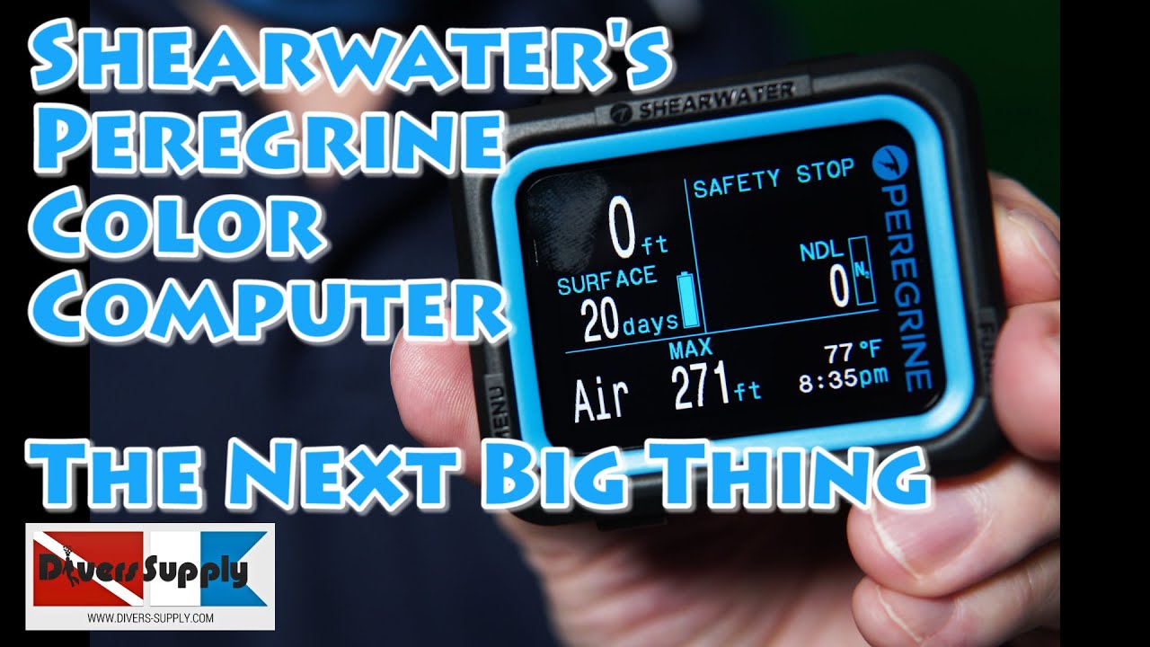 Shearwater Peregrine Wrist Dive Computer** The Next Big Thing !