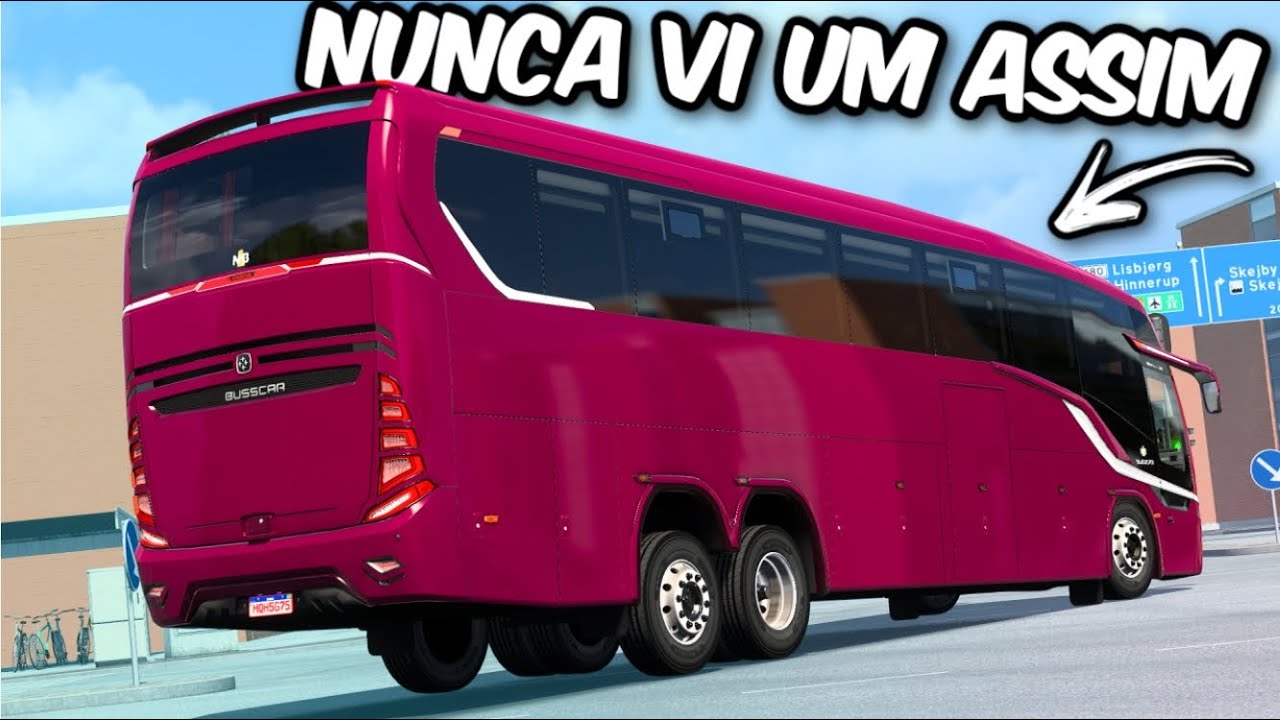 ACHEI UM BUSÃO DIFERENCIADO PARA O ETS2 E DEIXEI QUALIFICADO