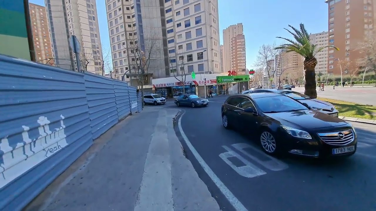 Benidorm Spain | Avenida Europa 4k Walk Tour #March2023 #reels