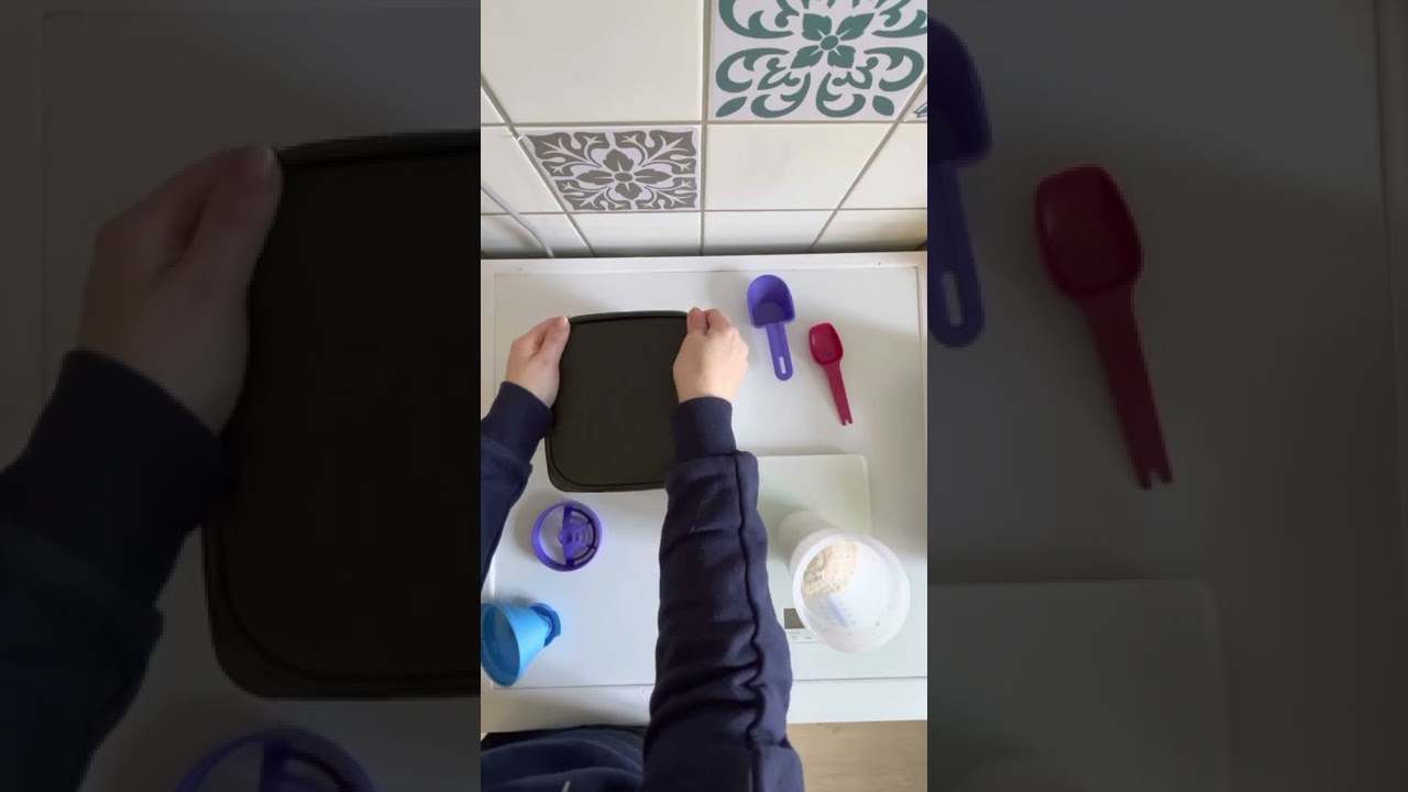 Crêpes au shaker Tupperware 🥞