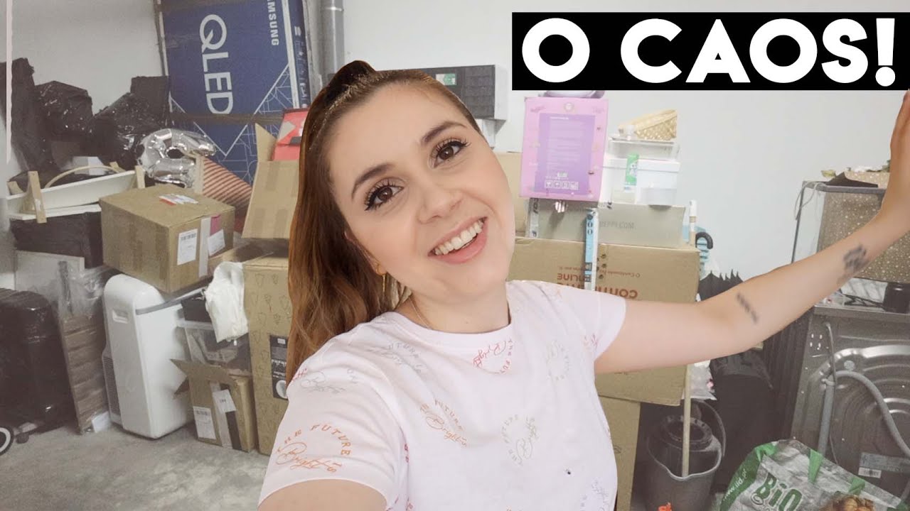 ARRUMAR e organizar O CAOS da minha GARAGEM | Vlog | Joana Gentil