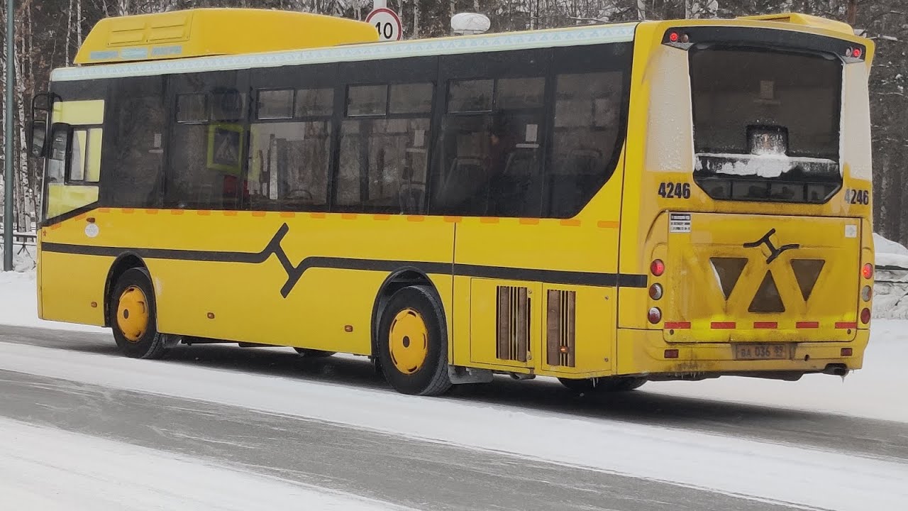 Поездка Автобус КАвЗ 4270-80 Маршрут 1 Номер: 4246 г. Ноябрьск