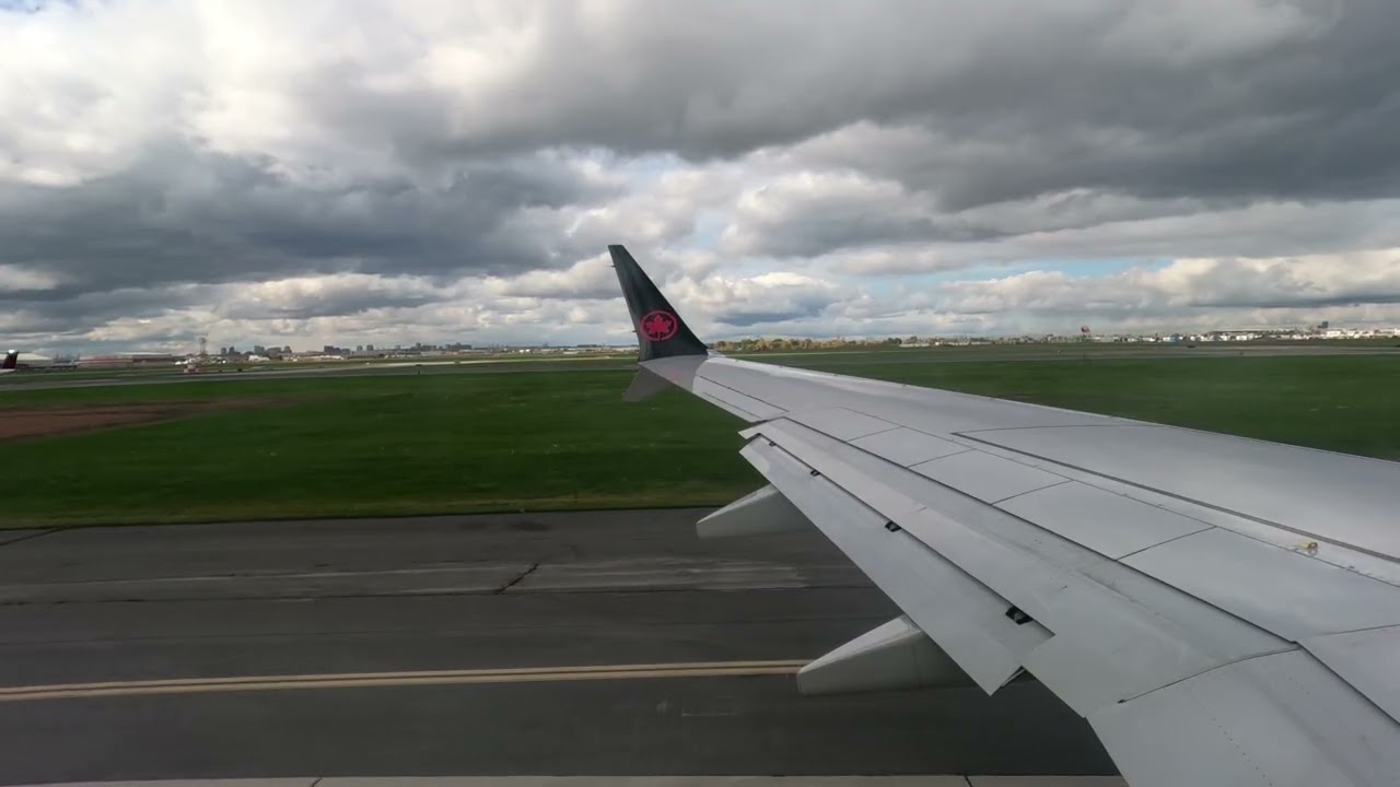 Air Canada Boeing 737 MAX 8 Takeoff from Toronto Pearson - October 25, 2025