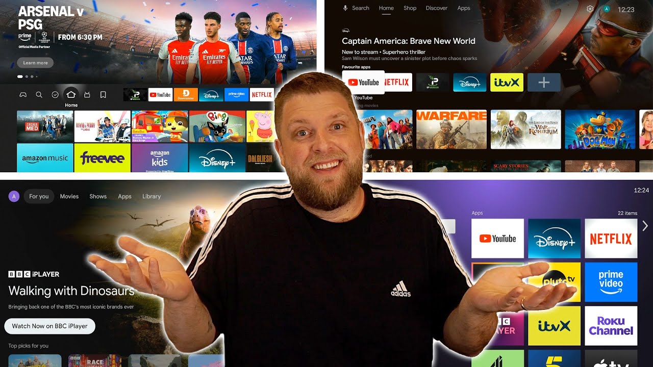 Fire TV, Android TV, Google TV, Roku… Что лучше?