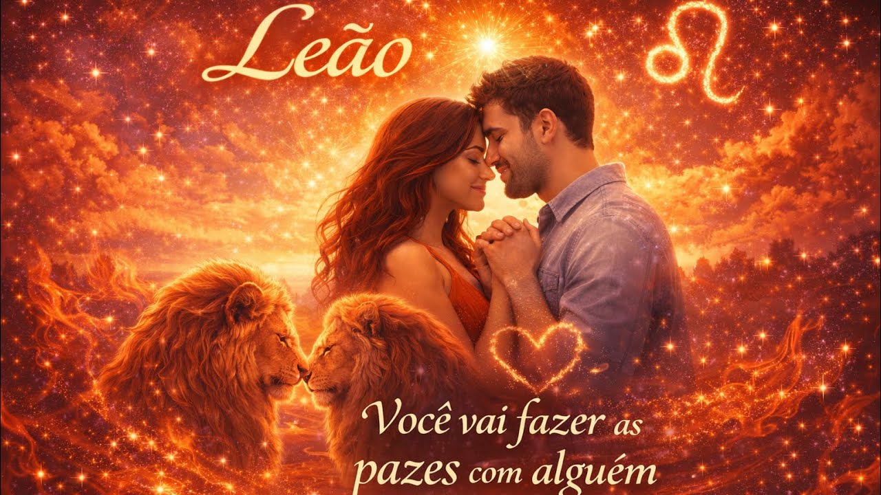 LEÃO ♌️ (11)998970271- VOCÊ FARÁ AS PAZES COM ALGUÉM...