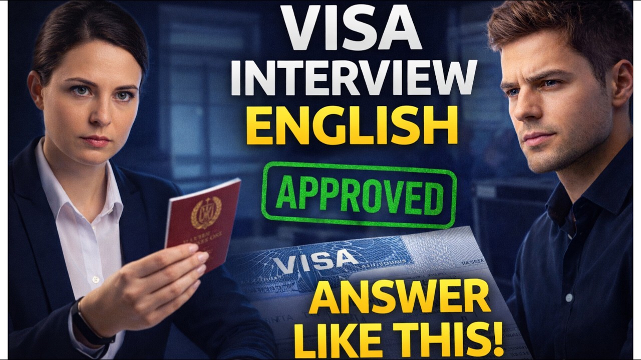 Visa Interview English Practice | Speak Confidently & Get Approved