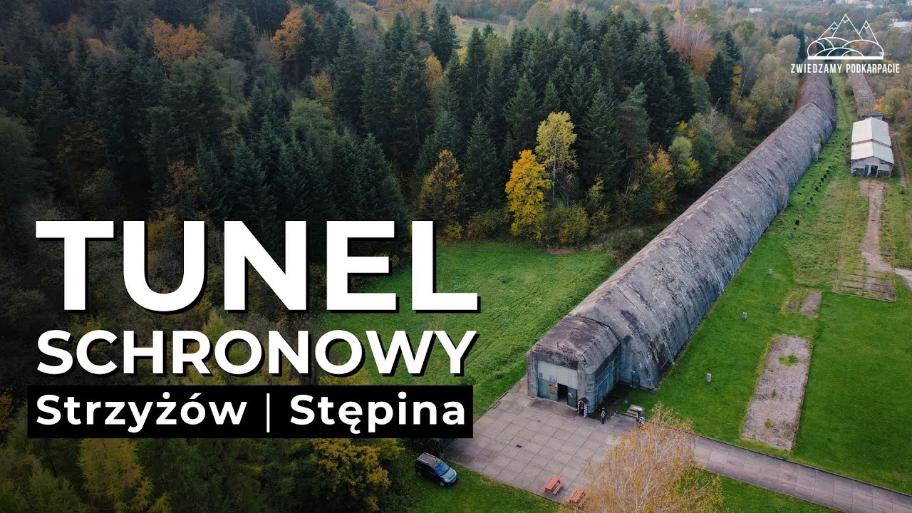 TUNEL SCHRONOWY: Strzyżów & Stępina | Zwiedzamy Podkarpacie